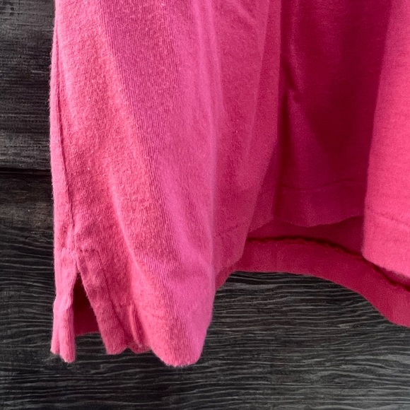 Ralph Lauren Blue Label Short Sleeve Polo Shirt Zipper Neck, Pink |L - Picture 7 of 10